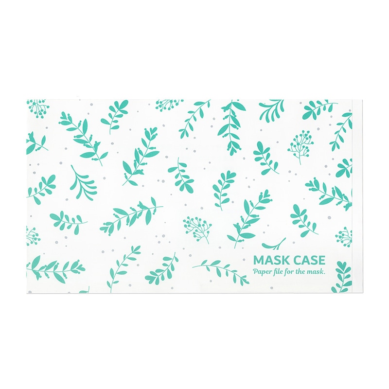 九州紙工 マスクケース 冬 ヒイラギ MC-16 200枚/袋(ご注文単位10袋)【直送品】