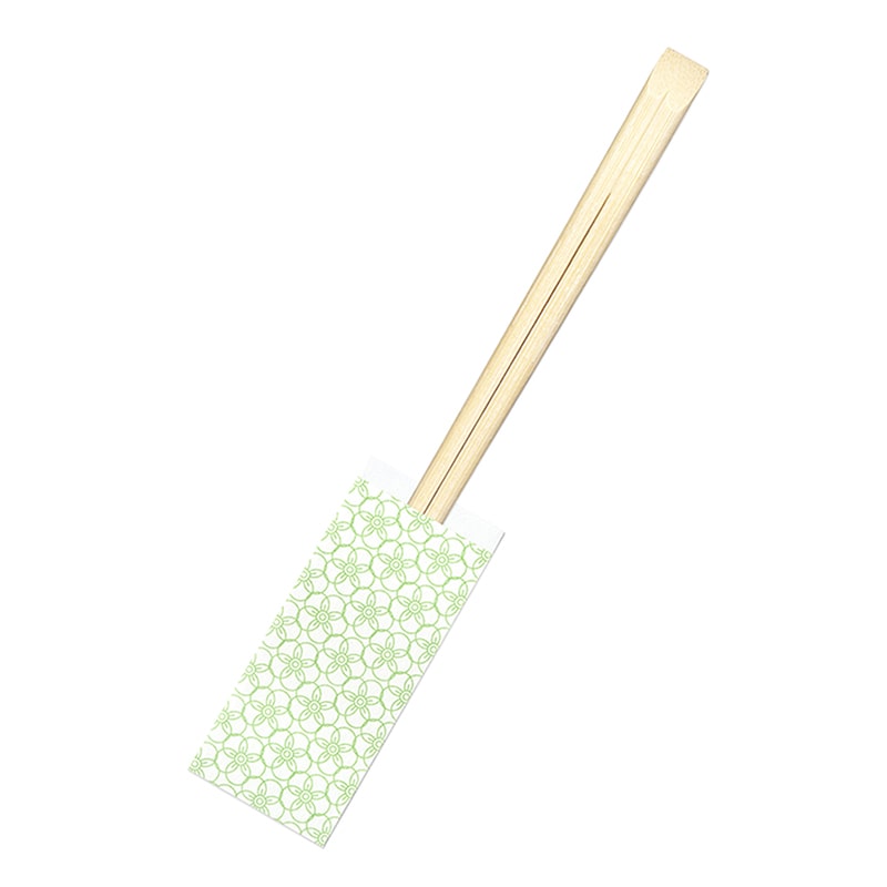 九州紙工 差し込み箸 竹天削 先細 21cm HANA ミニ 梅 HANA-2H 100膳/袋（ご注文単位25袋）【直送品】