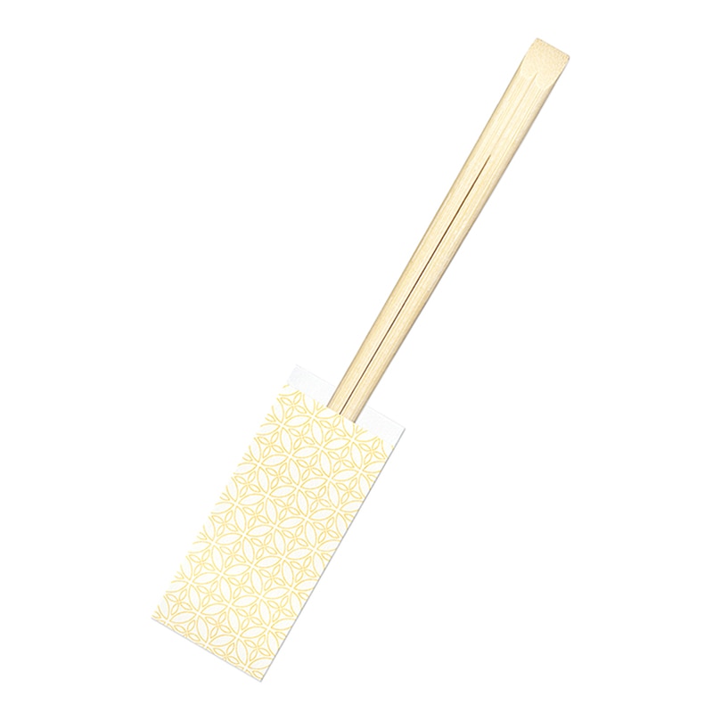 九州紙工 差し込み箸 竹天削 先細 21cm HANA ミニ 朝顔 HANA-3H 100膳/袋（ご注文単位25袋）【直送品】