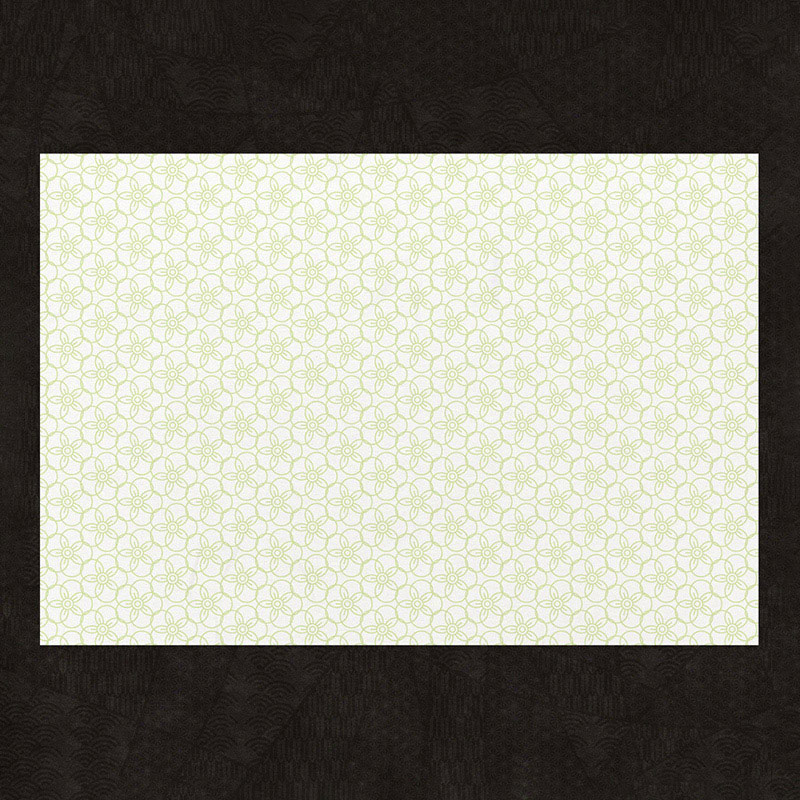 九州紙工 テーブルマット HANA 大礼紙 梅 HANA-2T 100枚/袋(ご注文単位10袋)【直送品】