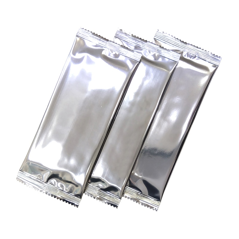 九州紙工 厚手紙おしぼり シルバー 50枚/袋（ご注文単位16袋）【直送品】