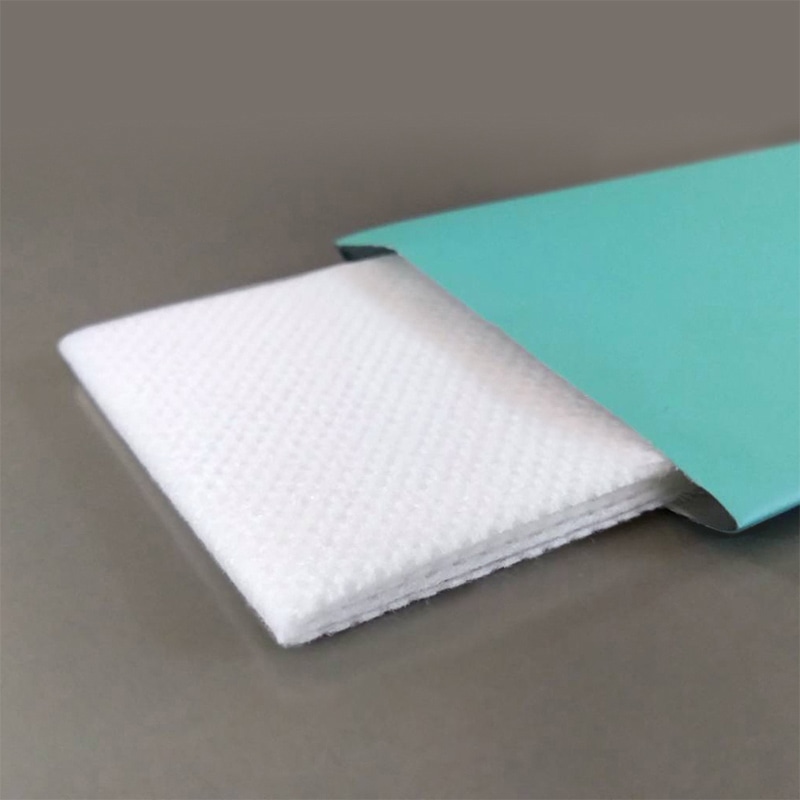 九州紙工 厚手紙おしぼり ミント 50枚/袋(ご注文単位16袋)【直送品】