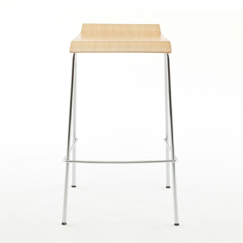 アール・エフ・ヤマカワ ローバックハイチェア ナチュラル　2脚セット RFC-FPHNWJ-2SET 1台（ご注文単位1台）【直送品】