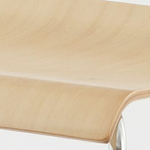 アール・エフ・ヤマカワ ローバックハイチェア ナチュラル　2脚セット RFC-FPHNWJ-2SET 1台（ご注文単位1台）【直送品】