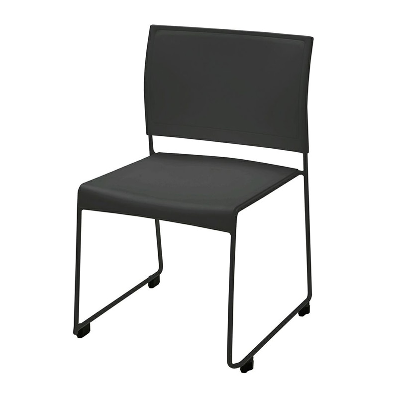 アール・エフ・ヤマカワ BONUM　ミーティングセット　4人用 ナチュラル×ブラック RFMT-1575NN-BONUM-BK 1台（ご注文単位1台）【直送品】