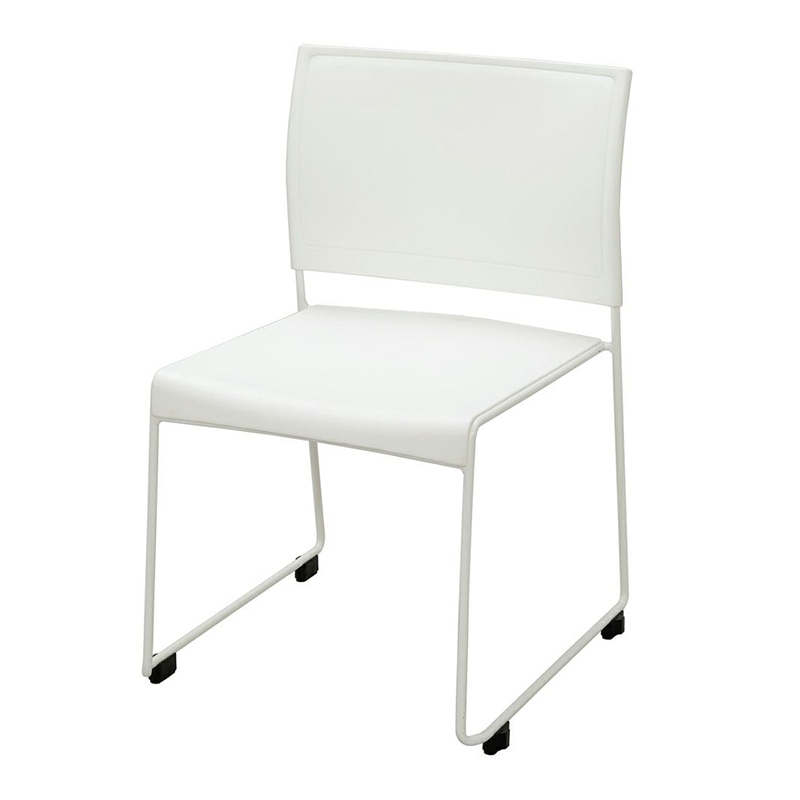 アール・エフ・ヤマカワ BONUM ミーティングセット 4人用 ホワイト×ホワイト RFMT-1575W-BONUM-WH 1台(ご注文単位1台)【直送品】