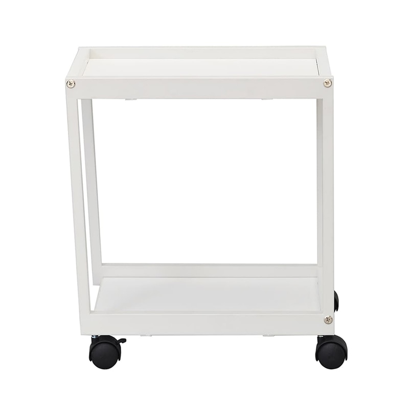 アール・エフ・ヤマカワ リスム フリーアドレス用ワゴン 2段ホワイト RFFWG-2WH 1台(ご注文単位1台)【直送品】