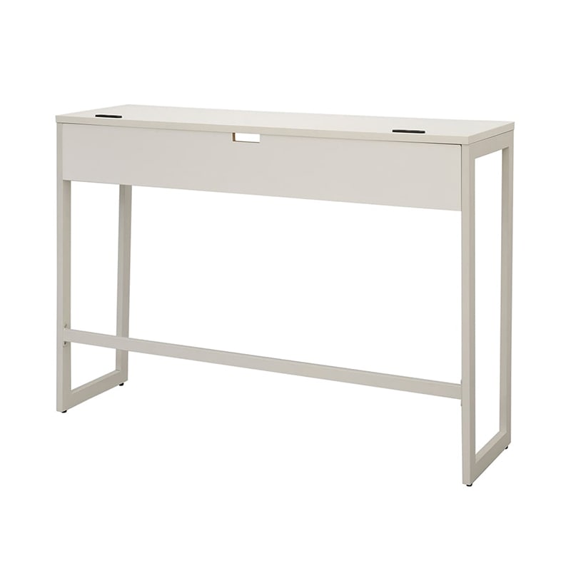 アール・エフ・ヤマカワ リスム　ハイデスク　W1500×D450 ホワイト×ホワイト　コンセント付 RFFHD-1545WH-WL 1台（ご注文単位1台）【直送品】