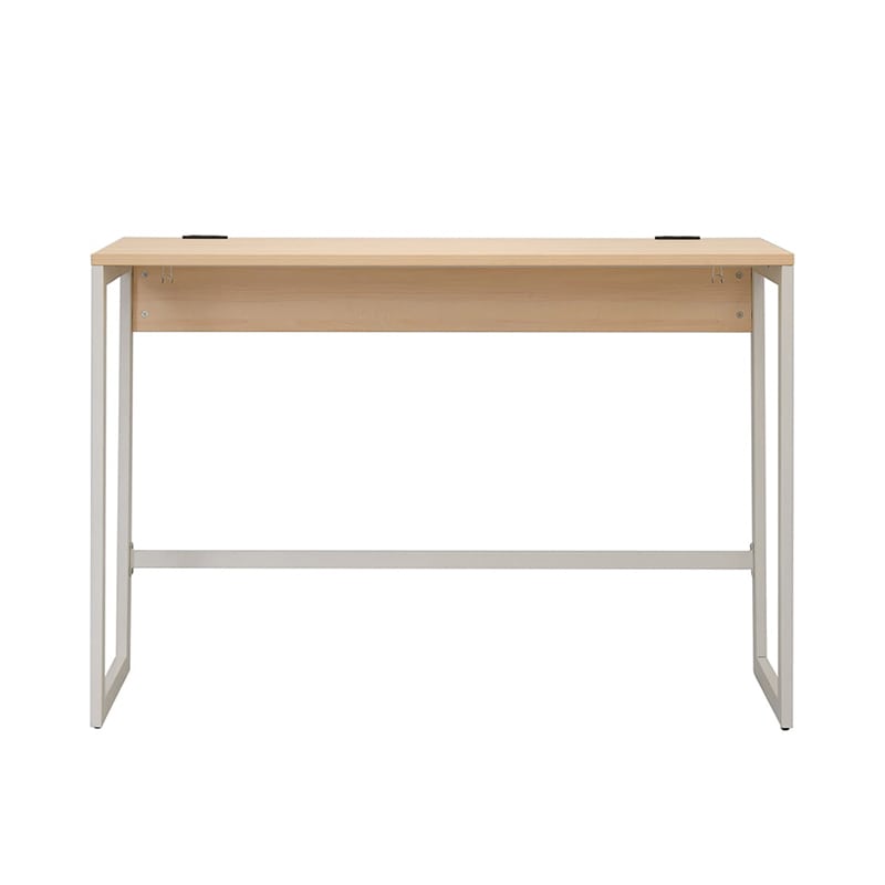 アール・エフ・ヤマカワ リスム ハイデスク W1500×D450 ナチュラル×ホワイト コンセント付 RFFHD-1545NA-WL 1台(ご注文単位1台)【直送品】