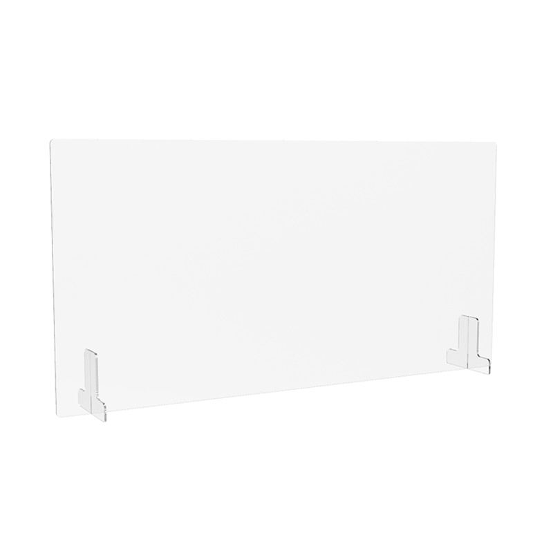 アール・エフ・ヤマカワ 机上アクリルパネル透明　W1200×H600  AFP-1260N 1台（ご注文単位1台）【直送品】