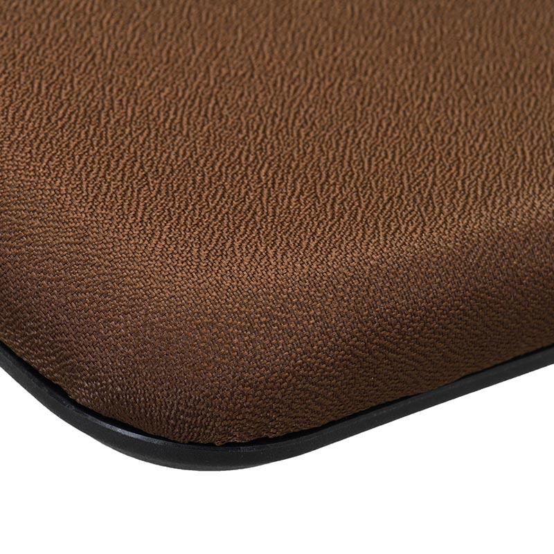 アール・エフ・ヤマカワ SYネスティングチェア　ブラック　肘無し ファブリック　ショコラブラウン RFC-SYBFCB 1台（ご注文単位1台）【直送品】