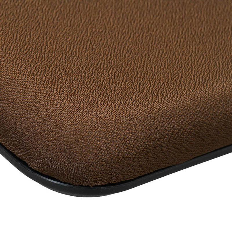 アール・エフ・ヤマカワ SYネスティングチェア ブラック 肘無し ファブリック ショコラブラウン 4脚 RFC-SYBFCB-4SET 1台(ご注文単位1台)【直送品】