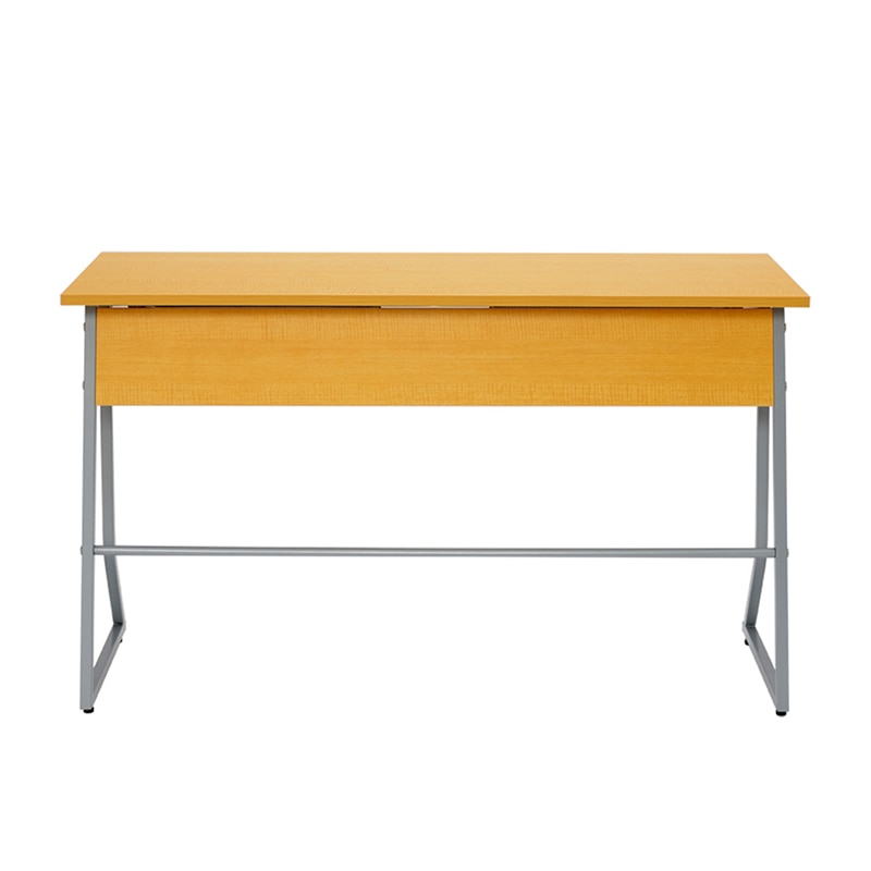 アール・エフ・ヤマカワ スモール研修用デスク3　W1200×D450 ループ脚　ナチュラル RFJD3-1245N 1台（ご注文単位1台）【直送品】