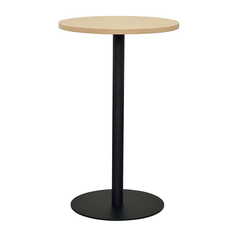 アール・エフ・ヤマカワ リフレッシュハイテーブル4 φ600 ナチュラル2 RFRT-HTV4NA2 1台(ご注文単位1台)【直送品】