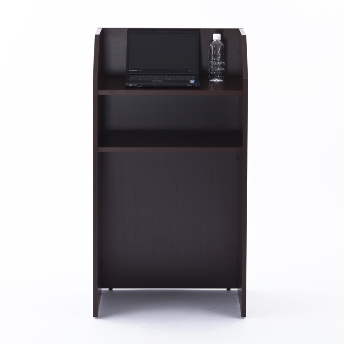 アール・エフ・ヤマカワ 演説台 ダークブラウン2 SHEN-DB2 1台(ご注文単位1台)【直送品】