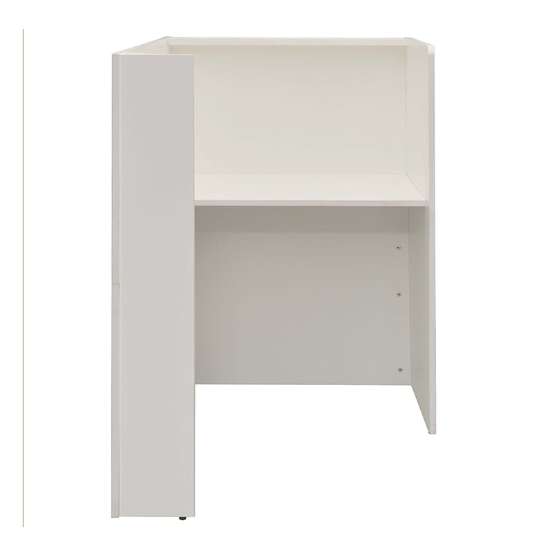 アール・エフ・ヤマカワ パーソナルブース　W836×D1200 ホワイト RFPSB-0812WH 1台（ご注文単位1台）【直送品】