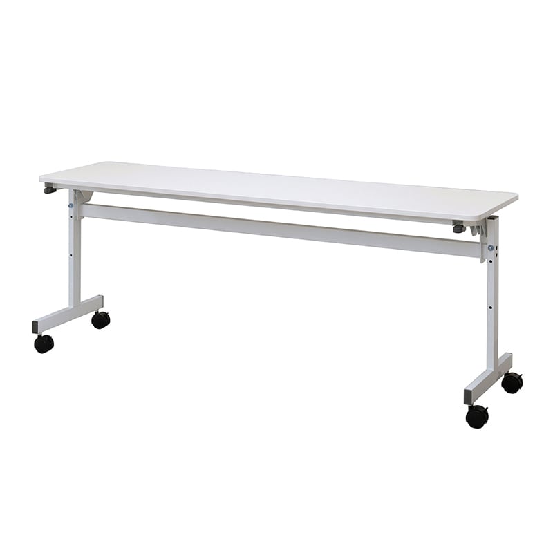 アール・エフ・ヤマカワ シンプルフォールディングテーブル3 W1800×D450 ホワイト RFFT3-1845WH 1台(ご注文単位1台)【直送品】