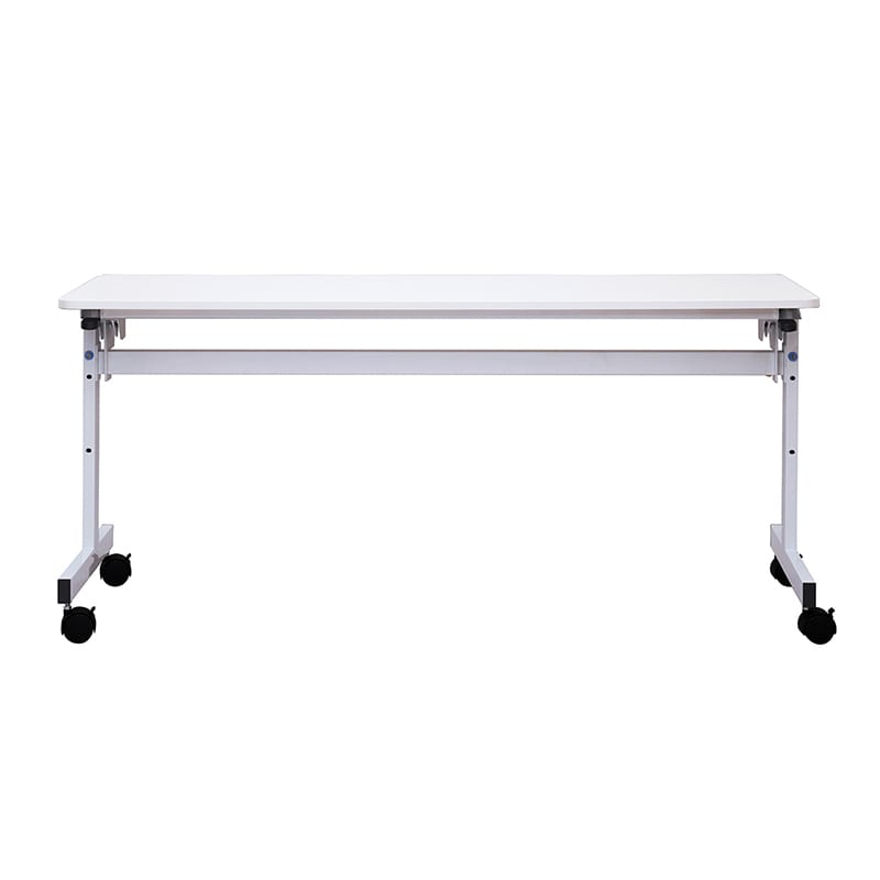 アール・エフ・ヤマカワ シンプルフォールディングテーブル3 W1500×D450 ホワイト RFFT3-1545WH 1台(ご注文単位1台)【直送品】