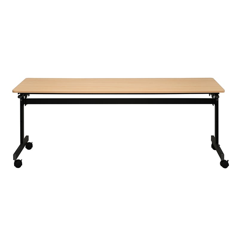 アール・エフ・ヤマカワ シンプルフォールディングテーブル3 W1800×D600　ナチュラル RFFT3-1860NA 1台（ご注文単位1台）【直送品】