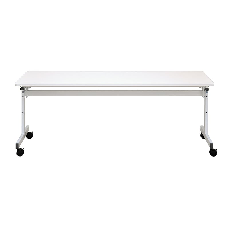 アール・エフ・ヤマカワ シンプルフォールディングテーブル3 W1800×D600 ホワイト RFFT3-1860WH 1台(ご注文単位1台)【直送品】