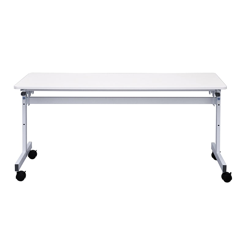 アール・エフ・ヤマカワ シンプルフォールディングテーブル3 W1500×D600　ホワイト RFFT3-1560WH 1台（ご注文単位1台）【直送品】