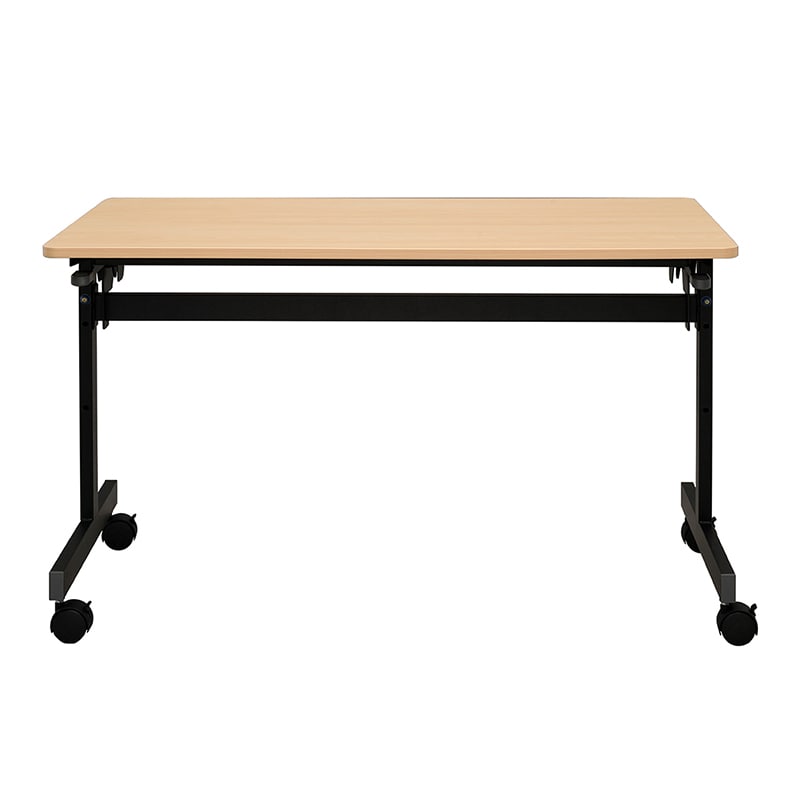 アール・エフ・ヤマカワ シンプルフォールディングテーブル3 W1200×D600 ナチュラル RFFT3-1260NA 1台(ご注文単位1台)【直送品】