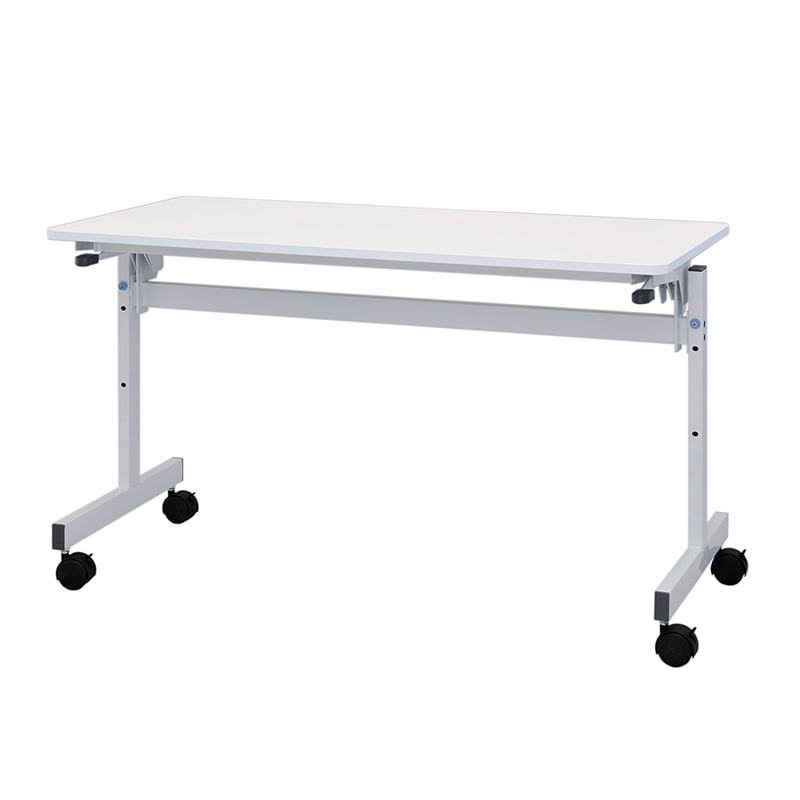 アール・エフ・ヤマカワ シンプルフォールディングテーブル3 W1200×D600 ホワイト RFFT3-1260WH 1台(ご注文単位1台)【直送品】