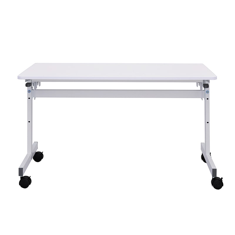 アール・エフ・ヤマカワ シンプルフォールディングテーブル3 W1200×D600 ホワイト RFFT3-1260WH 1台(ご注文単位1台)【直送品】