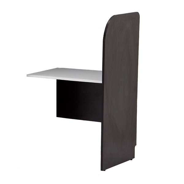 アール・エフ・ヤマカワ PCブースデスク2　増連　W700 ダークN Z-SHPCB2-70ADDB2 1台（ご注文単位1台）【直送品】