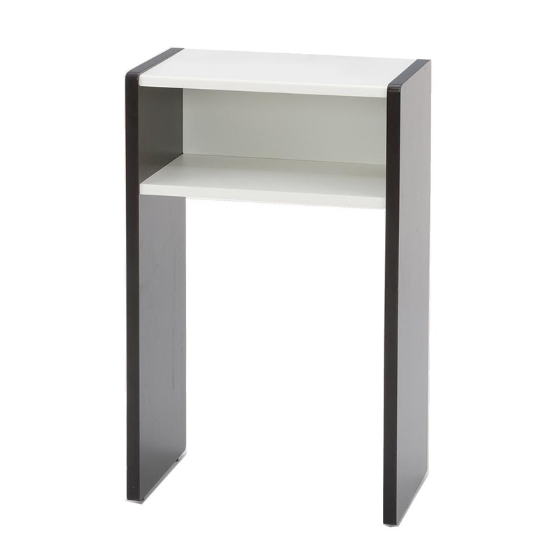 アール・エフ・ヤマカワ 木製テレフォンテーブル ダーク2 SHWA-002DB2 1台(ご注文単位1台)【直送品】