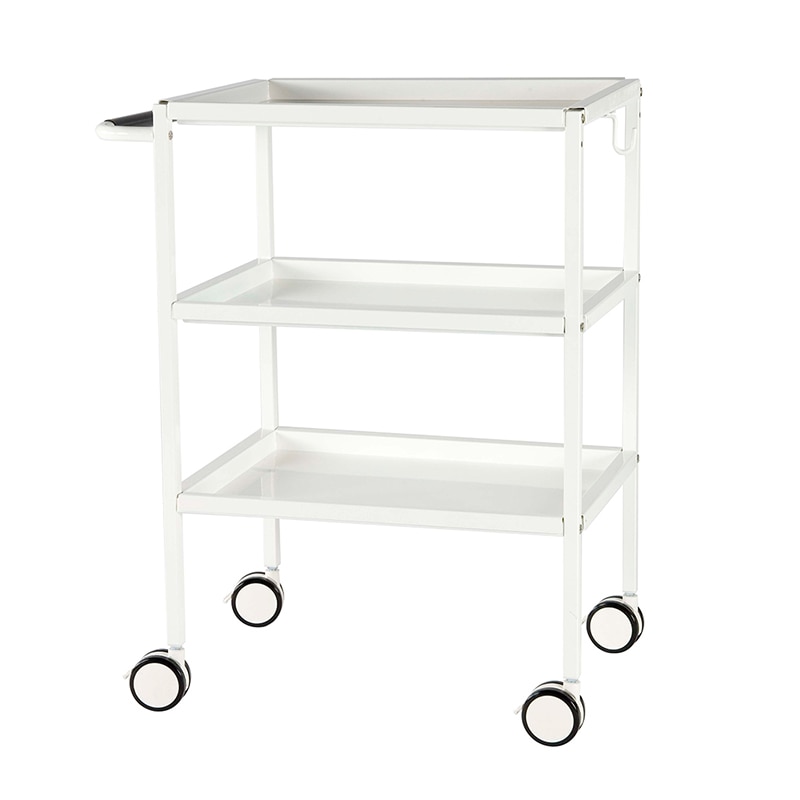 アール・エフ・ヤマカワ スチールワゴン2 ホワイト RFWG2-STWH 1台（ご注文単位1台）【直送品】