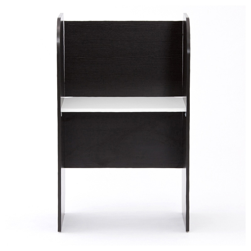 アール・エフ・ヤマカワ PCブースデスク2　基本　W700　背板あり ダークN Z-SHPCB2-70BPDB2 1台（ご注文単位1台）【直送品】