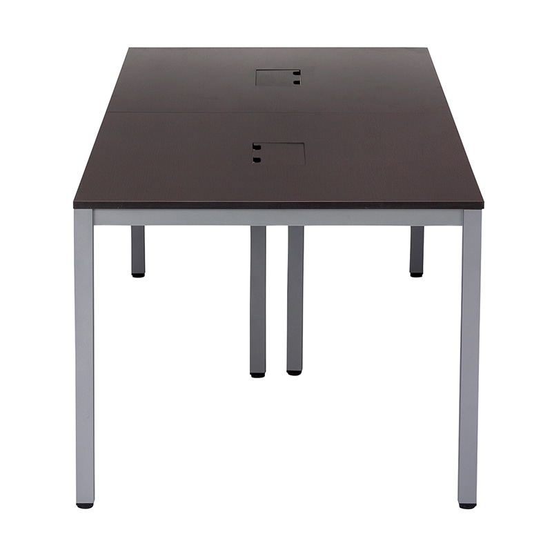 アール・エフ・ヤマカワ OAミーティングテーブル　W1800 ダーク2 ATD2-2190-AF2 1台（ご注文単位1台）【直送品】