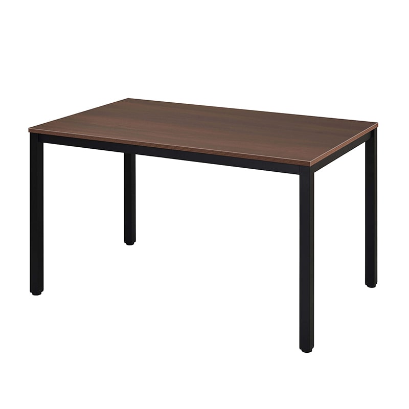 アール・エフ・ヤマカワ ミーティングテーブル W1200×D750 ダーク2×ブラック脚 RFD2-1275DB2TBL 1台(ご注文単位1台)【直送品】