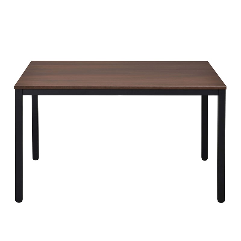 アール・エフ・ヤマカワ ミーティングテーブル W1200×D750 ダーク2×ブラック脚 RFD2-1275DB2TBL 1台(ご注文単位1台)【直送品】