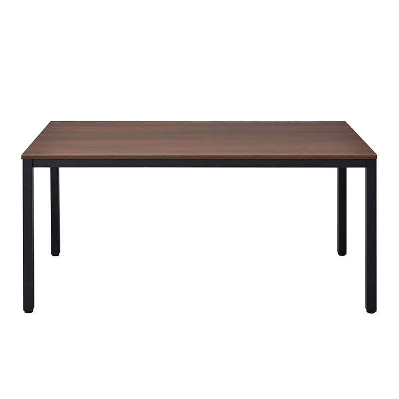 アール・エフ・ヤマカワ ミーティングテーブル W1500×D750 ダーク2×ブラック脚 RFD2-1575DB2TBL 1台(ご注文単位1台)【直送品】