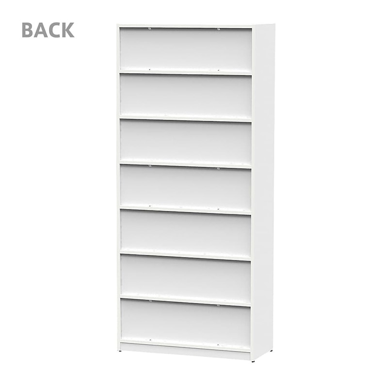 アール・エフ・ヤマカワ ウッドカルテシェルフ2 7段 RFMCS2-7W 1台(ご注文単位1台)【直送品】