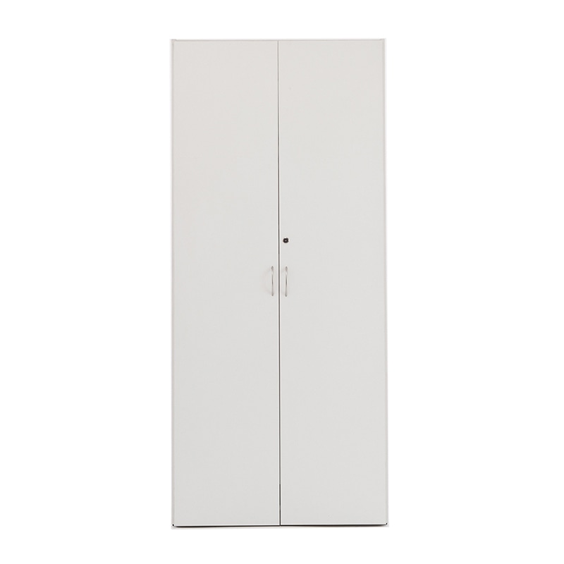 アール・エフ・ヤマカワ 可動棚ハイシェルフ2 全扉付き ホワイト RFHS2-WJHGD 1台(ご注文単位1台)【直送品】