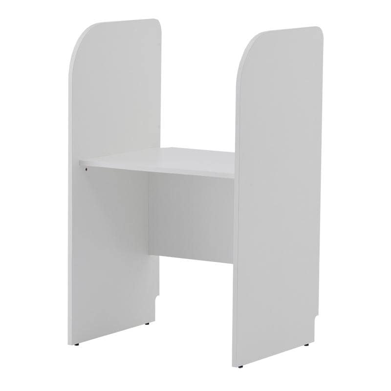 アール・エフ・ヤマカワ PCブースデスク2　基本　W700 ホワイト Z-SHPCB2-70WH 1台（ご注文単位1台）【直送品】