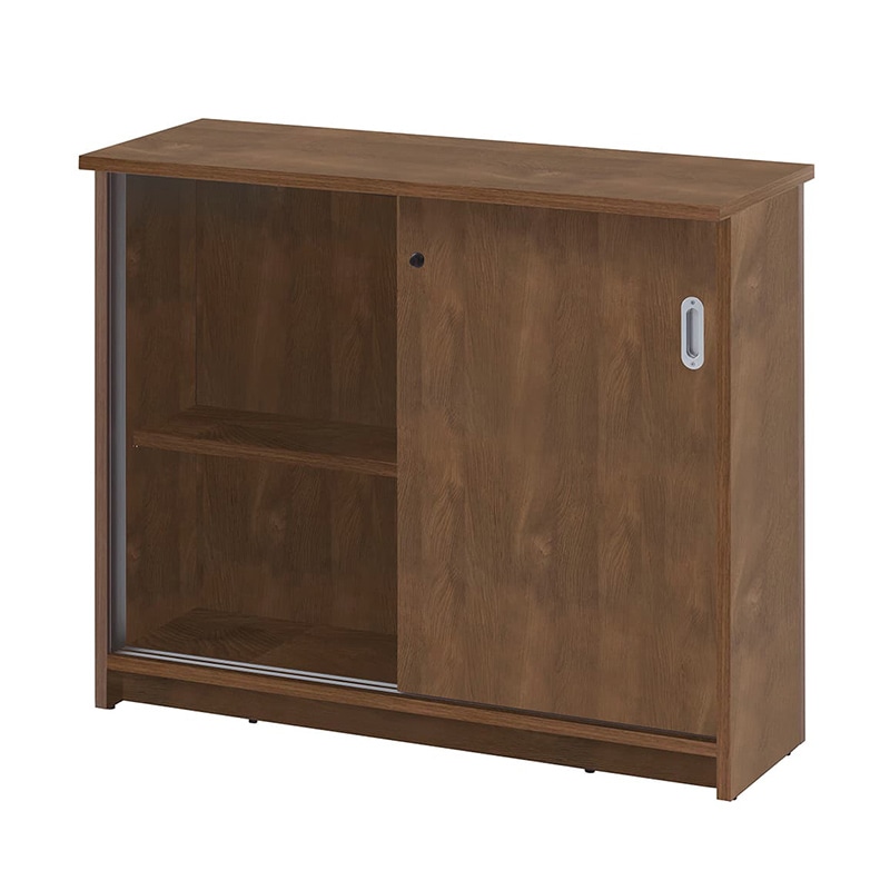 アール・エフ・ヤマカワ 書庫型カウンター3 ウォルナット2 RFHCSH3-1200DM2 1台(ご注文単位1台)【直送品】