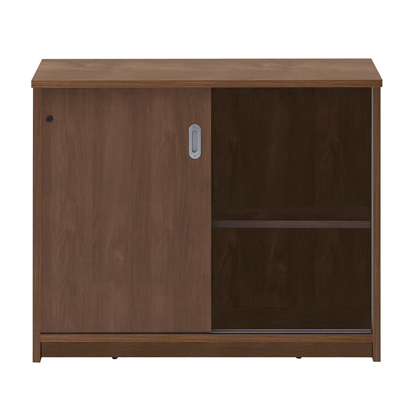 アール・エフ・ヤマカワ 書庫型カウンター3 ウォルナット2 RFHCSH3-1200DM2 1台(ご注文単位1台)【直送品】