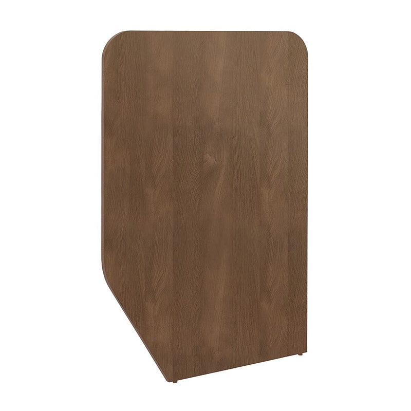 アール・エフ・ヤマカワ ローカウンター2用 仕切りパネル ウォルナット2 RFLC2-SCR-DM2 1台(ご注文単位1台)【直送品】