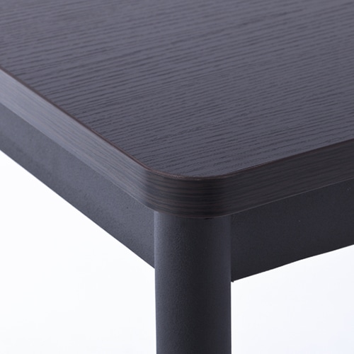 アール・エフ・ヤマカワ ラディー RFシンプルテーブル W1000×D700 ダーク2 RFSPT-1070DB2 1台(ご注文単位1台)【直送品】