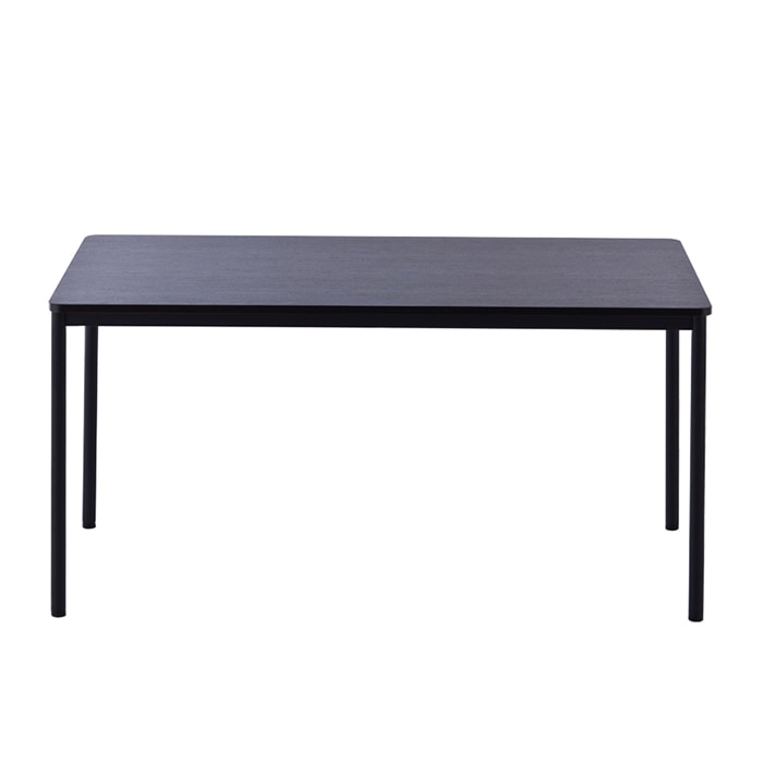 アール・エフ・ヤマカワ ラディー RFシンプルテーブル W1400×D700 ダーク2 RFSPT-1470DB2 1台(ご注文単位1台)【直送品】