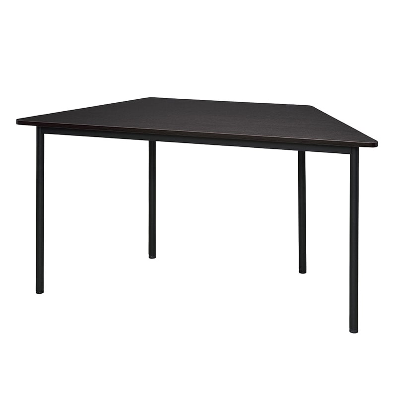 アール・エフ・ヤマカワ ラディー RFシンプルテーブル W1400 台形 ダーク2 RFSPT-1470DDB2 1台(ご注文単位1台)【直送品】