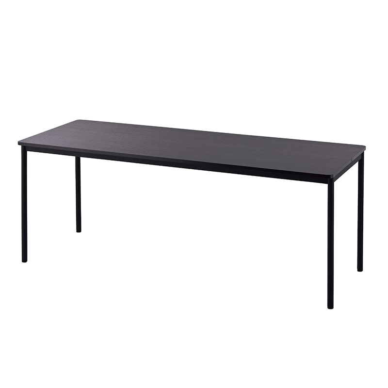 アール・エフ・ヤマカワ ラディー RFシンプルテーブル W1800×D700 ダーク2 RFSPT-1870DB2 1台(ご注文単位1台)【直送品】