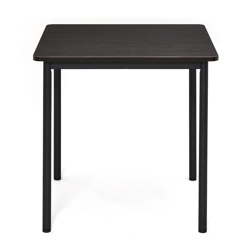 アール・エフ・ヤマカワ ラディー RFシンプルテーブル W700×D700 ダーク2 RFSPT-7070DB2 1台(ご注文単位1台)【直送品】