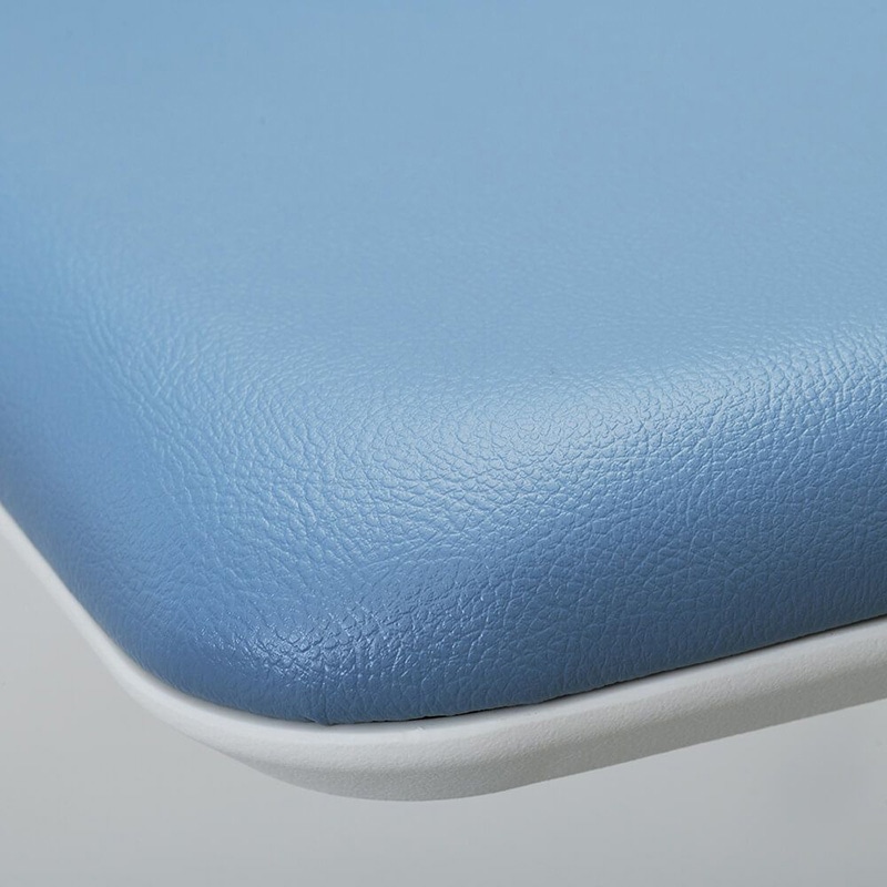 アール・エフ・ヤマカワ SYネスティングチェア 肘無し PVC アッシュブルー 4脚セット RFC-SYPAB-4SET 1台(ご注文単位1台)【直送品】