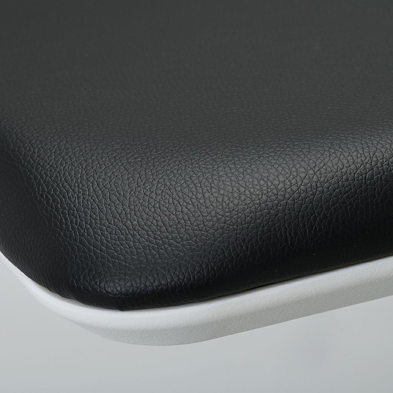 アール・エフ・ヤマカワ SYネスティングチェア　肘無し　PVC ブラック　4脚セット RFC-SYPBK-4SET 1台（ご注文単位1台）【直送品】