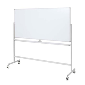アール・エフ・ヤマカワ ホワイトボード2　1800×900　両面 ホワイト SHWB2-1890BSWH2L 1台（ご注文単位1台）【直送品】